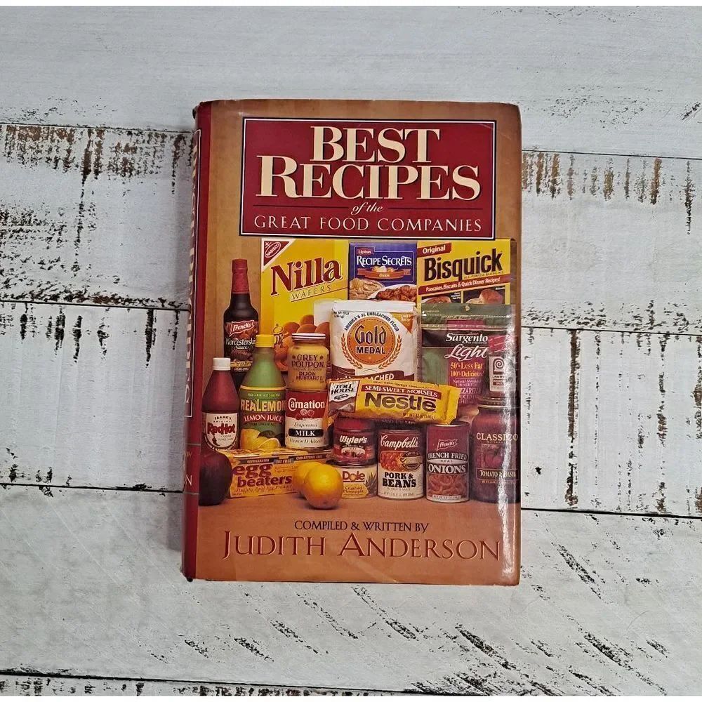 Best Recipes of the Great Food Companies Hardback Recipe Book